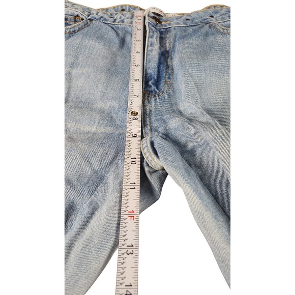 Tommy Hilfiger Vintage Women’s‎ Light Wash Pull On Ankle Zip Jeans Size 10 - Picture 3 of 9